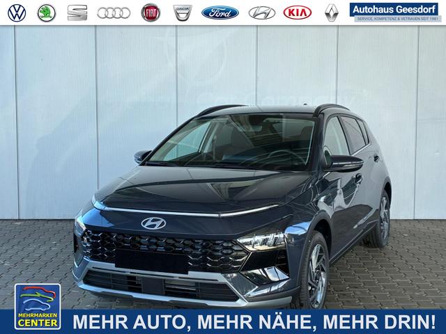 Gebrauchtfahrzeug Hyundai BAYON - Premium 1.2 MPI / Navi Sitz   Lenkradheizung Rückfahrkamera Tempomat Klimaautomatik Alu 16"