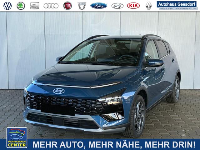 Gebrauchtfahrzeug Hyundai BAYON - Premium 1.2 MPI / Navi Sitz   Lenkradheizung Rückfahrkamera Tempomat Klimaautomatik Alu 16"