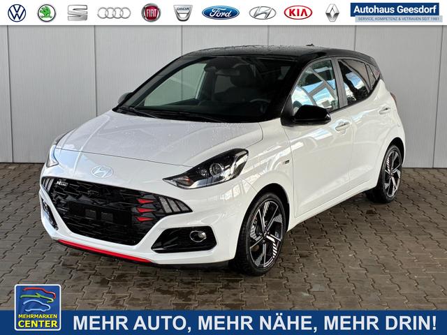 Gebrauchtfahrzeug Hyundai i10 - N-Line 1.0 T-GDI MT / Sitz   Lenkradheizung Klimaautom./ Carplay PDC Kamera Alu 16"