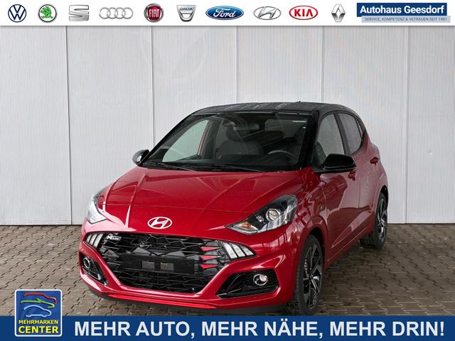 Gebrauchtfahrzeug Hyundai i10 - N-Line 1.0 T-GDI MT / Sitz   Lenkradheizung Klimaautom./ Carplay PDC Kamera Alu 16"