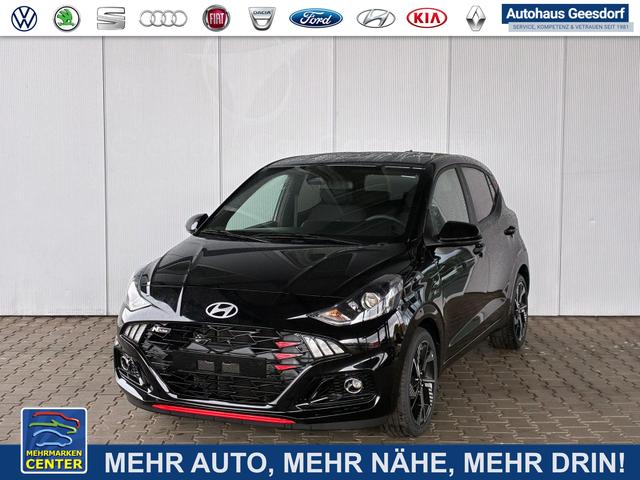 Gebrauchtfahrzeug Hyundai i10 - N-Line 1.0 T-GDI MT / Sitz   Lenkradheizung Klimaautom./ Carplay PDC Kamera Alu 16"