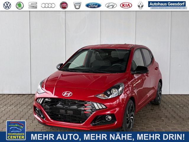 Gebrauchtfahrzeug Hyundai i10 - N-Line 1.0 T-GDI MT / Sitz   Lenkradheizung Klimaautom./ Carplay PDC Kamera Alu 16"