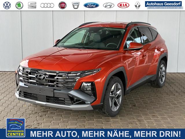 Gebrauchtfahrzeug Hyundai TUCSON - Comfort 1.6 T-GDI 2WD 48V DCT / Matrix-LED 4x Shz E-Klappe ACC Tempomat Kamera Alu 18"