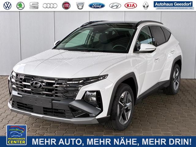 Gebrauchtfahrzeug Hyundai TUCSON - E-Motion 1.6 T-GDI 2WD 48V DCT / Panoramadach ACC Sitz   Lenkradheizung LED Navi PDC V&H Kamera Alu 18"