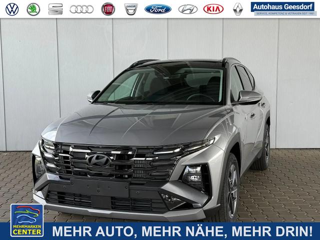 Gebrauchtfahrzeug Hyundai TUCSON - E-Motion 1.6 T-GDI 2WD 48V DCT / Panoramadach ACC Sitz   Lenkradheizung LED Navi PDC V&H Kamera Alu 18"