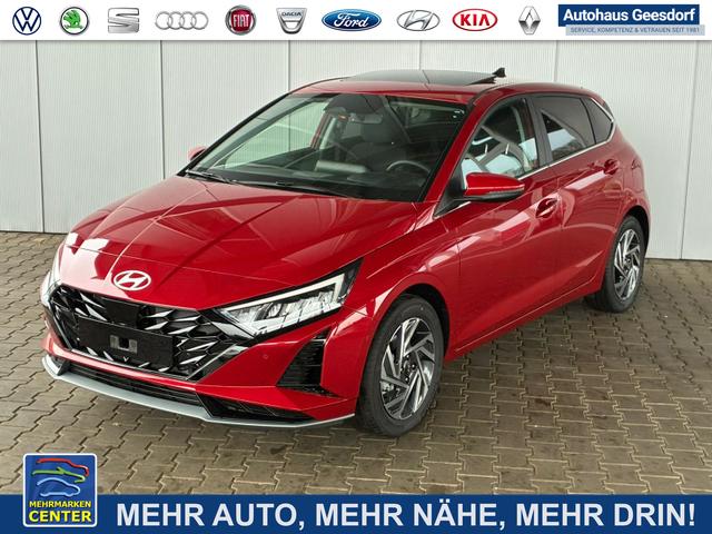 Gebrauchtfahrzeug Hyundai i20 - 1.0 Premium 7DCT 48V / Schiebedach LED BOSE-Soundsystem ACC PDC V&H   Kamera Sitz Lenkradheizung Alu 16"