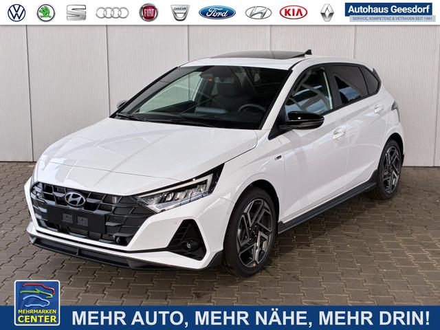 Gebrauchtfahrzeug Hyundai i20 - 1.0 7DCT N-Line / Schiebedach Bose-Soundsystem Sitz   Lenkradheizung LED ACC Navi Alu 17"