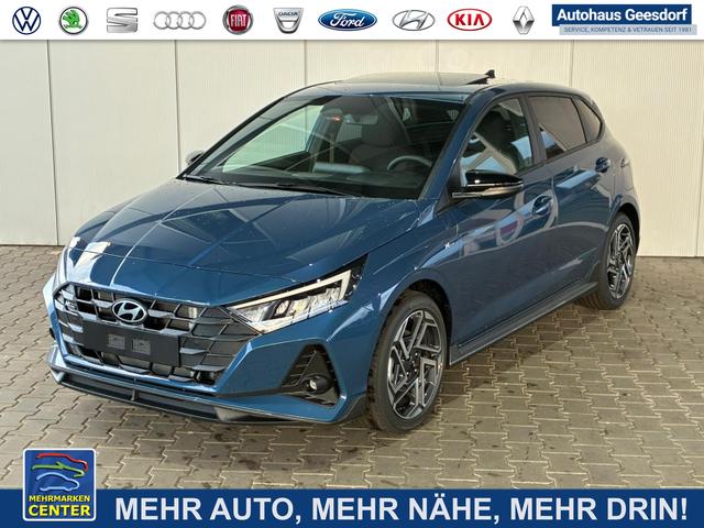 Gebrauchtfahrzeug Hyundai i20 - 1.0 7DCT N-Line / Schiebedach Bose-Soundsystem Sitz   Lenkradheizung LED ACC Navi Alu 17"