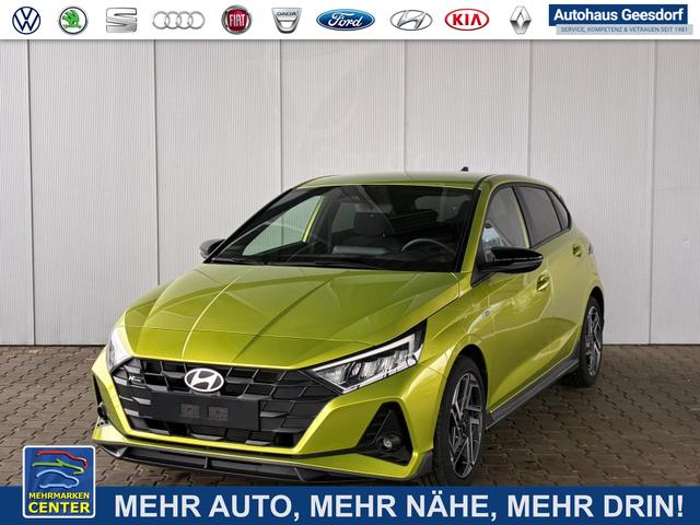 Gebrauchtfahrzeug Hyundai i20 - 1.2 MPI N-Line / LED Tempomat Navi R&uuml;ckfahrkamera Alu 17"