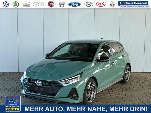Gebrauchtfahrzeug Hyundai i20 - 1.2 MPI N-Line / LED Tempomat Navi R&uuml;ckfahrkamera Alu 17"