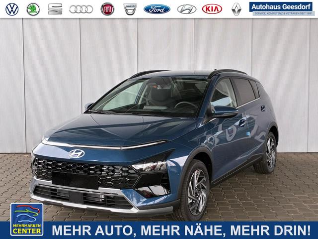Lagerfahrzeug Hyundai BAYON - Premium 1.0 T-GDI 100 PS 48V 7DCT / Keyless ACC Soundsystem BOSE Sitz   Lenkradheizung LED Navi PDC V&H Kamera Totwinkel Alu 16"