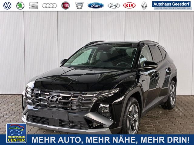 Lagerfahrzeug Hyundai TUCSON - Premium 1.6 T-GDI 2WD 48V DCT / Matrix-LED 4x Shz E-Klappe ACC Tempomat Kamera Alu 18" Panodach