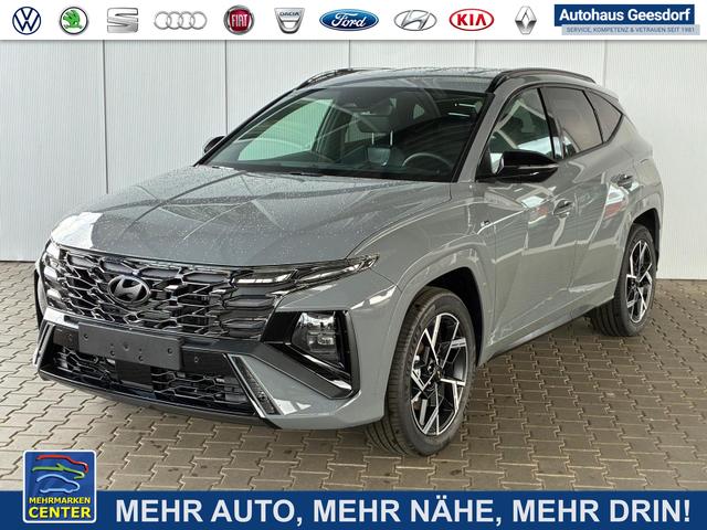 Lagerfahrzeug Hyundai TUCSON - N Line 1.6 T-GDi 4WD HEV / Head-Up ACC 4x Shz Krell-Soundsystem E-Klappe Matrix-LED E-Sitze Alu 19"
