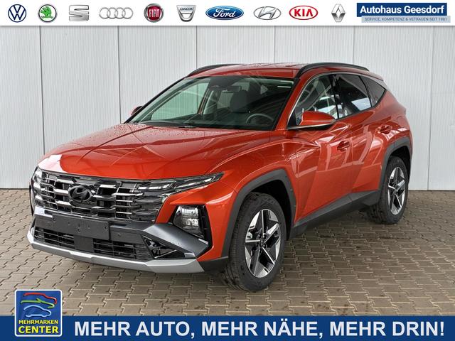 Lagerfahrzeug Hyundai TUCSON - E-Motion 1.6 T-GDi HEV 2WD / LED ACC 2-Zonen Klimaaut. Shz Vorne   Lenkrad Alu 18"