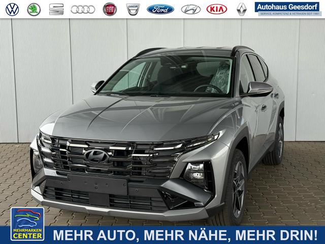 Lagerfahrzeug Hyundai TUCSON - E-Motion 1.6 T-GDi HEV 2WD / LED ACC 2-Zonen Klimaaut. Shz Vorne   Lenkrad Alu 18"