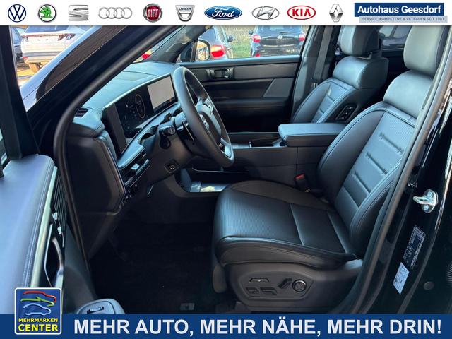 Lagerfahrzeug Hyundai SANTA FE - PHEV Black Line 4WD 6-Sitzer / 4x Shz   Sitzbel&uuml;ftung ACC Head-Up 360&deg; Kam. Leder Alu 20"