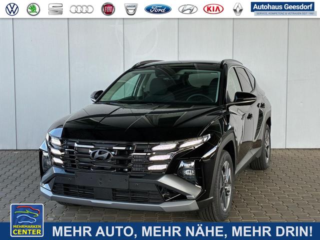 Lagerfahrzeug Hyundai TUCSON - E-Motion 1.6 T-GDI 2WD 48V DCT / Panoramadach ACC Sitz   Lenkradheizung LED Navi PDC V&H Kamera Alu 18"