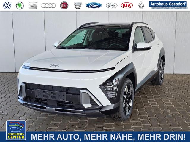 Lagerfahrzeug Hyundai KONA - Premium 1.6 GDI 2WD HEV DCT / Pano - Schiebedach LED Sitz   Lenkradheizung ACC Alu 18"