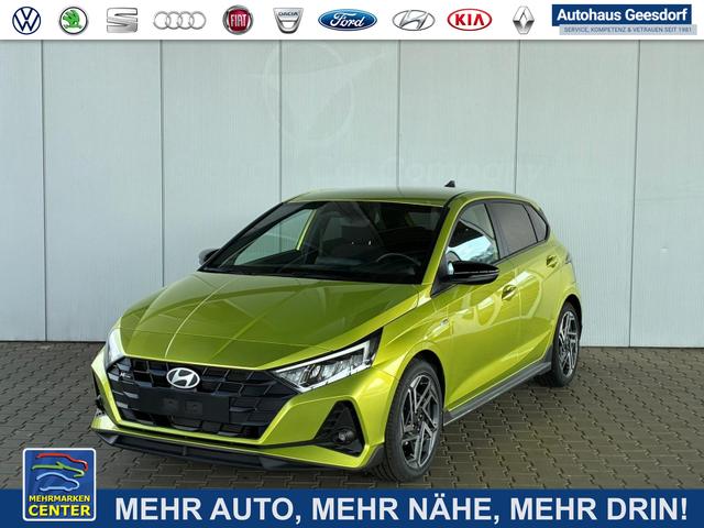 Gebrauchtfahrzeug Hyundai i20 - 1.2 MPI N-Line / LED Tempomat Navi R&uuml;ckfahrkamera Alu 17"