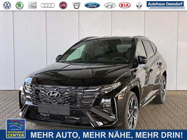 Lagerfahrzeug Hyundai TUCSON - HEV 2WD N-Line X / MY27 Head-Up 360&deg; Kam. ACC Sitz   Lenkradheiz. Sitzbel&uuml;ftung Alu 19"