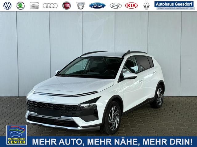 Gebrauchtfahrzeug Hyundai BAYON - Comfort 1.2 GDI 79 PS 5MT / LED Tempomat Navi R&uuml;ckfahrkamera Alu 16"