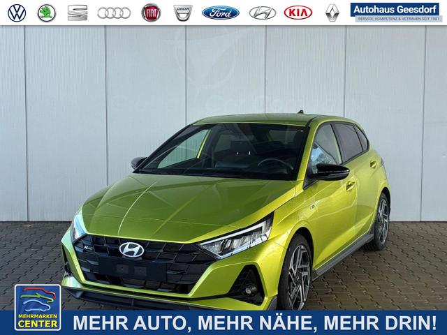 Gebrauchtfahrzeug Hyundai i20 - 1.2 MPI N-Line / LED Tempomat Navi R&uuml;ckfahrkamera Alu 17"