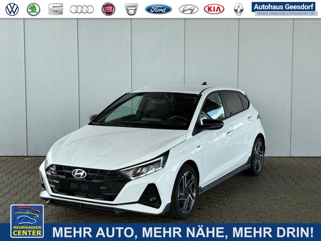 Gebrauchtfahrzeug Hyundai i20 - 1.2 MPI N-Line / LED Tempomat Navi R&uuml;ckfahrkamera Alu 17"
