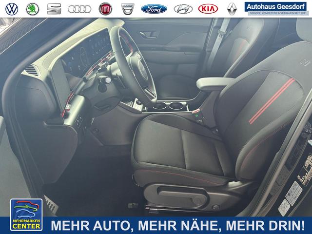 Lagerfahrzeug Hyundai KONA Elektro - N-Line 64,8 kWh / Bose ACC PDC V&H   Kamera Keyless Sitz Lenkradheiz. LED Alu 19"