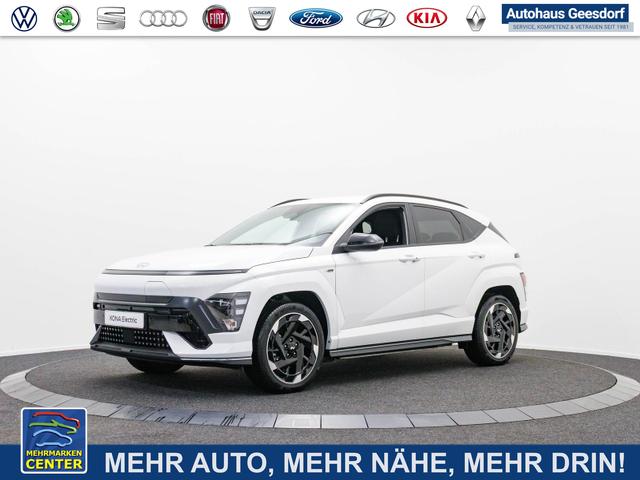 Lagerfahrzeug Hyundai KONA Elektro - N-Line 64,8 kWh / Bose ACC PDC V&H   Kamera Keyless Sitz Lenkradheiz. LED Alu 19"