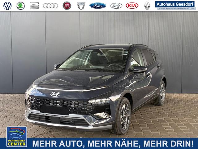 Lagerfahrzeug Hyundai BAYON - Comfort Plus 1.2 MPI / Sitz   Lenkradheizung PDC V&H Kamera LED Tempomat Keyless Alu 16"