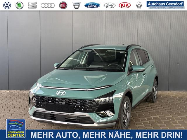 Lagerfahrzeug Hyundai BAYON - Comfort Plus 1.2 MPI / Sitz   Lenkradheizung PDC V&H Kamera LED Tempomat Keyless Alu 16"
