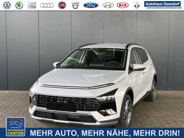 Lagerfahrzeug Hyundai BAYON - Comfort Plus 1.2 MPI / Sitz   Lenkradheizung PDC V&H Kamera LED Tempomat Keyless Alu 16"