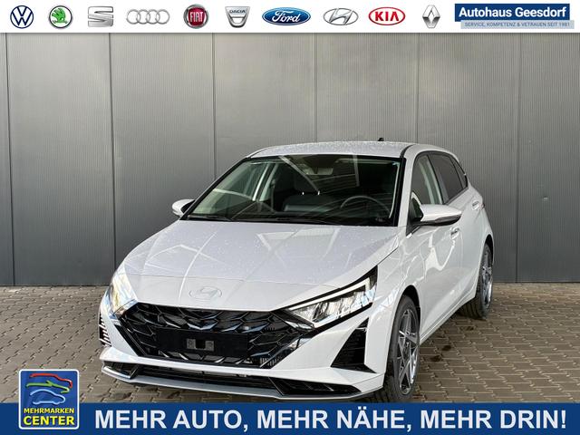 Lagerfahrzeug Hyundai i20 - Emotion 1.0 T-GDi 7DCT / Navi Tempomat Shz vorne Lenkradheizung LED ALU 17''