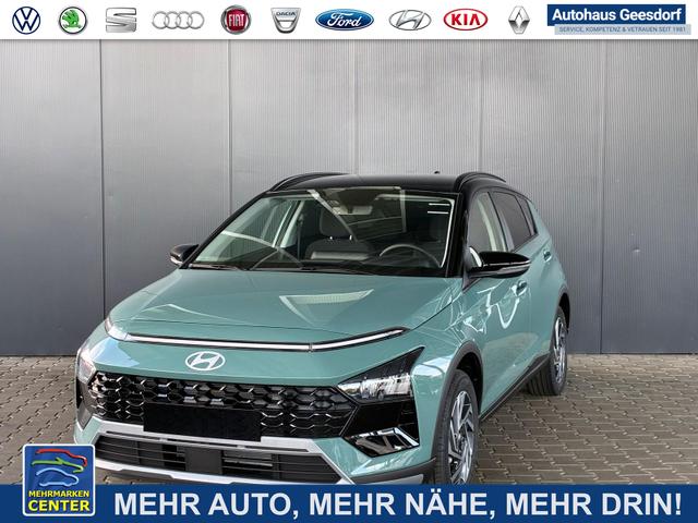 Lagerfahrzeug Hyundai BAYON - Comfort Plus 1.2 MPI / Navi PDC m. Kamera Klimaautom./ LED Sitz & Lenkr.Heiz/ Alu16