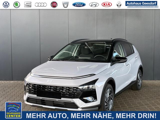 Lagerfahrzeug Hyundai BAYON - Comfort Plus 1.2 MPI / Navi PDC m. Kamera Klimaautom./ LED Sitz & Lenkr.Heiz/ Alu16