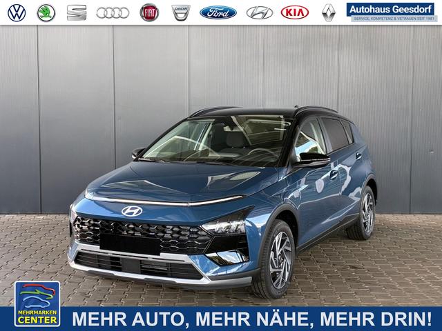 Lagerfahrzeug Hyundai BAYON - Comfort Plus 1.2 MPI / Navi PDC m. Kamera Klimaautom./ LED Sitz & Lenkr.Heiz/ Alu16