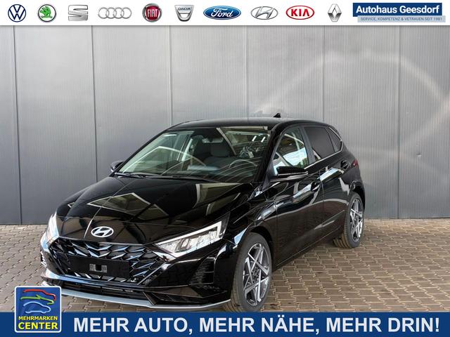 Lagerfahrzeug Hyundai i20 - Emotion 1.0 T-GDi 7DCT / Navi Tempomat Shz vorne Lenkradheizung LED ALU 17''