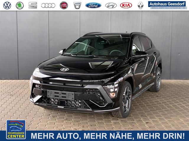 Lagerfahrzeug Hyundai KONA - 1,6 T-GDI DCT N-Line 179 PS / Navi ACC Shz Vorne   Lenkradheizung LED ALU 18''