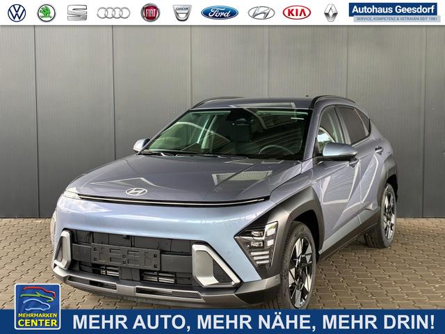 Lagerfahrzeug Hyundai KONA - Comfort Plus 1.6 T-GDI DCT 4WD / Navi ACC Keyless 360&deg; Kam./ Sitz   Lenkradheiz. LED Alu 18"