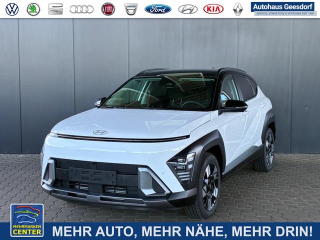 Lagerfahrzeug Hyundai KONA - Comfort Plus 1.6 T-GDI DCT 4WD / Navi ACC Keyless 360&deg; Kam./ Sitz   Lenkradheiz. LED Alu 18"