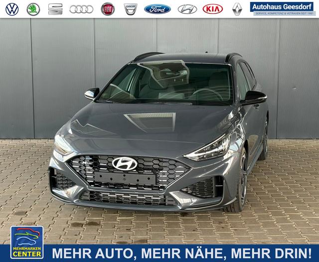 Lagerfahrzeug Hyundai i30 Kombi - N-Line 1.5 T-GDI 48V / Navi PDC V&H   Kamera Sitz Lenkradheizung LED Alu 18"
