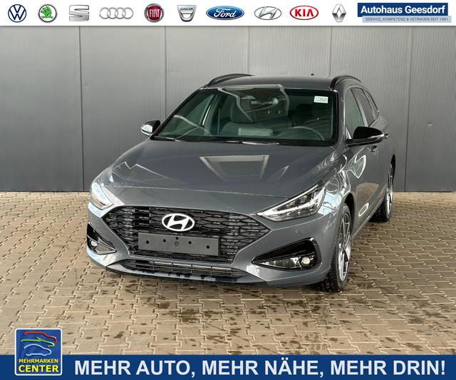 Lagerfahrzeug Hyundai i30 Kombi - Comfort Plus 1.0 TGDI DCT/ Navi / Sitz   Lenkradheizung PDC V&H Kamera LED Alu 17"