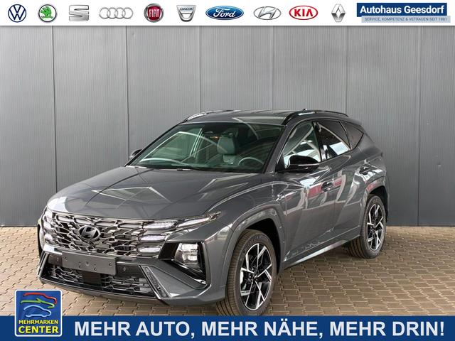 Lagerfahrzeug Hyundai TUCSON - HEV 2WD N-Line X / MY27 Head-Up 360&deg; Kam. ACC Sitz   Lenkradheiz. Sitzbel&uuml;ftung Alu 19"