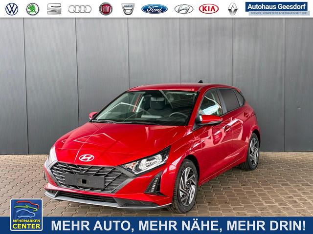 Lagerfahrzeug Hyundai i20 - Pure 1.2 MPI / Navi PDC Hinten   Kamera Abgedunkelte Scheiben Tempomat Alu 16"