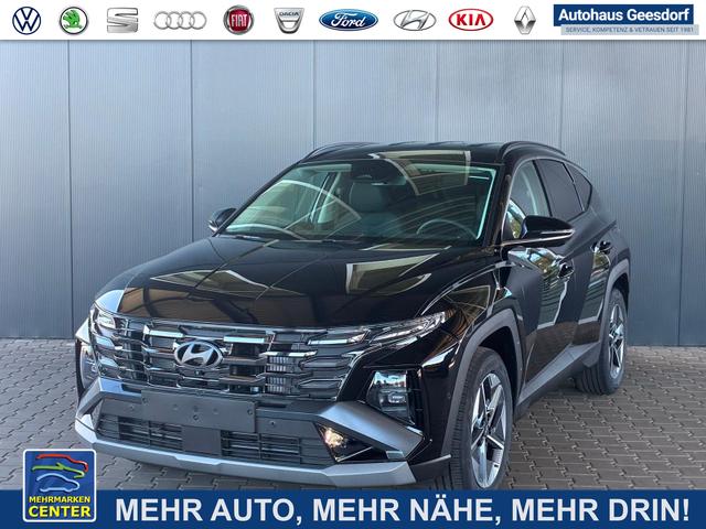 Lagerfahrzeug Hyundai TUCSON - Comfort Plus 1.6 T-GDI 2WD 48V DCT / Matrix-LED Elek. Heck 360&deg; Kam. Teilleder Shz vo   hi Alu 18"