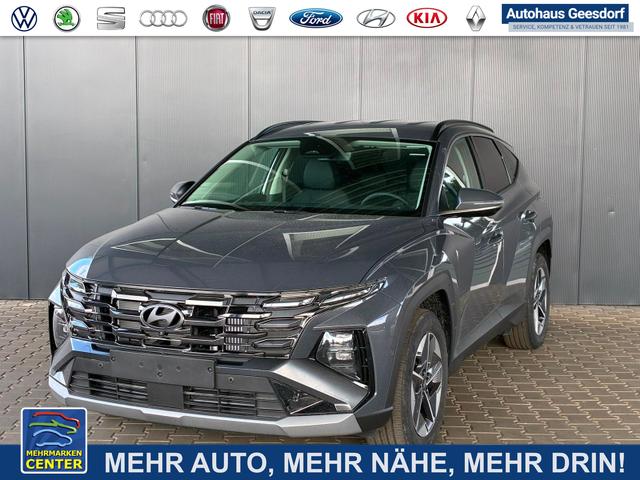 Lagerfahrzeug Hyundai TUCSON - Comfort Plus 1.6 T-GDI 2WD 48V DCT / Matrix-LED Elek. Heck 360&deg; Kam. Teilleder Shz vo   hi Alu 18"