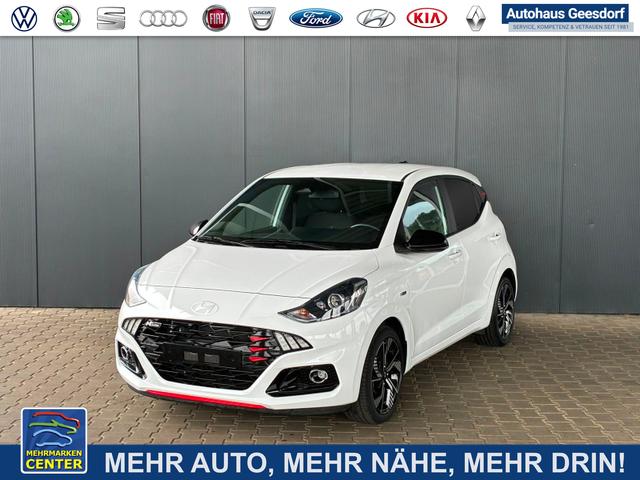 Gebrauchtfahrzeug Hyundai i10 - MPI 1.2 79PS N-Line / CarPlay Navi Kamera Tempomat Alu 15''