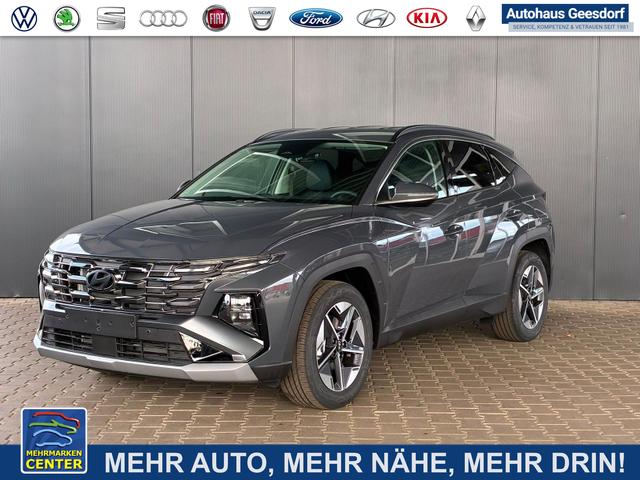 Vorlauffahrzeug Hyundai TUCSON - Comfort Plus 1.6 T-GDI 4WD 7DCT / Matrix-LED ACC Teilleder Shz vo hi   Lenkradheizung Elek. Heck Alu 18"