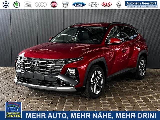 Lagerfahrzeug Hyundai TUCSON - Comfort Plus 1.6 T-GDI 4WD 48V 7DCT / Matrix-LED ACC Elek. Heck 360&deg; Kam. Teilleder Shz vo   hi Alu 18"