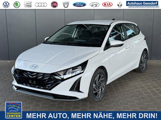Lagerfahrzeug Hyundai i20 - Smart 1.0 T-GDi 90PS 7-DCT AT / Tempomat Navi PDC hinten Kamera Sitz   Lenkradheizung Alu 16''